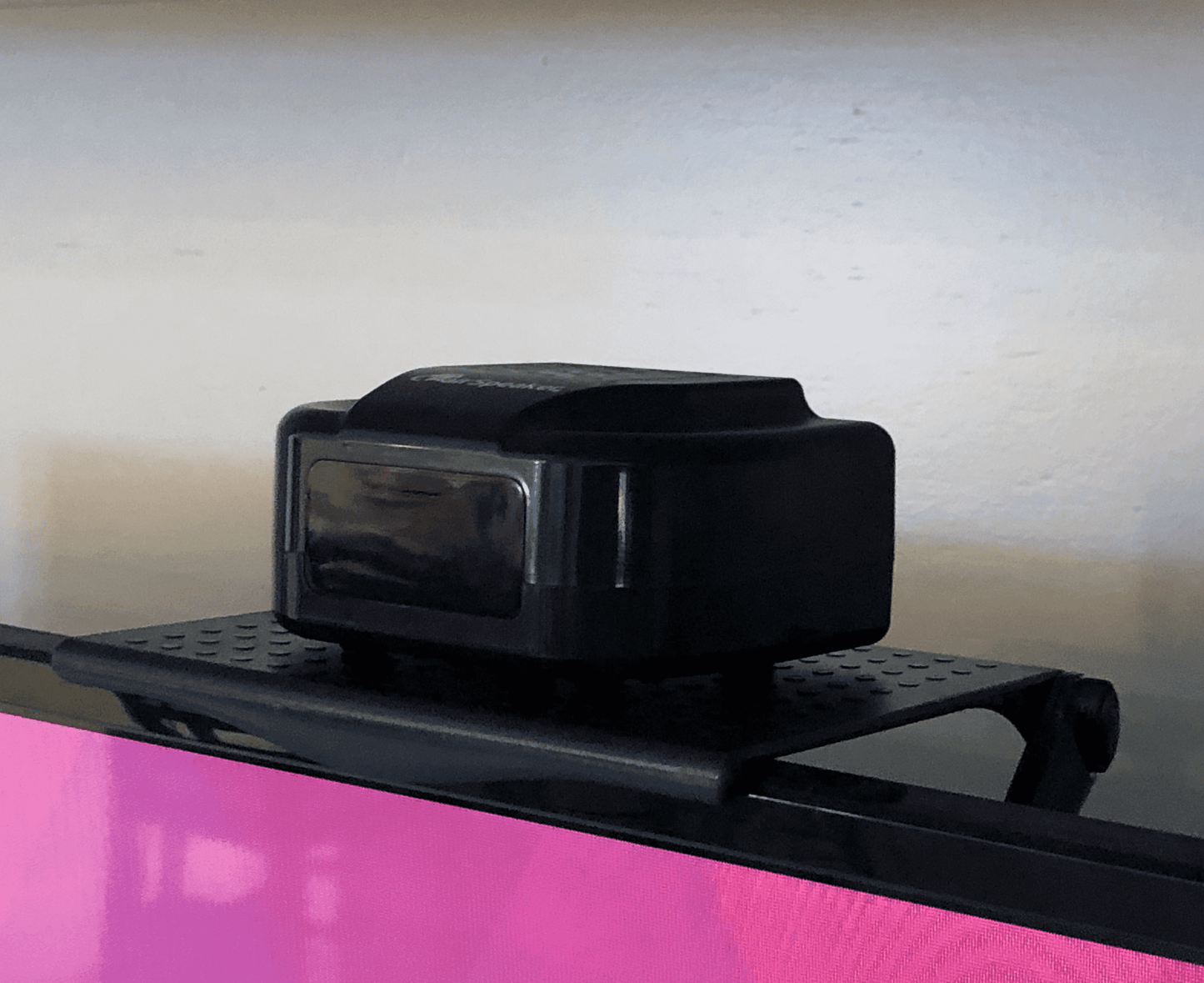 Transmitter Shelf for Flat Screen Small, Black - Kare