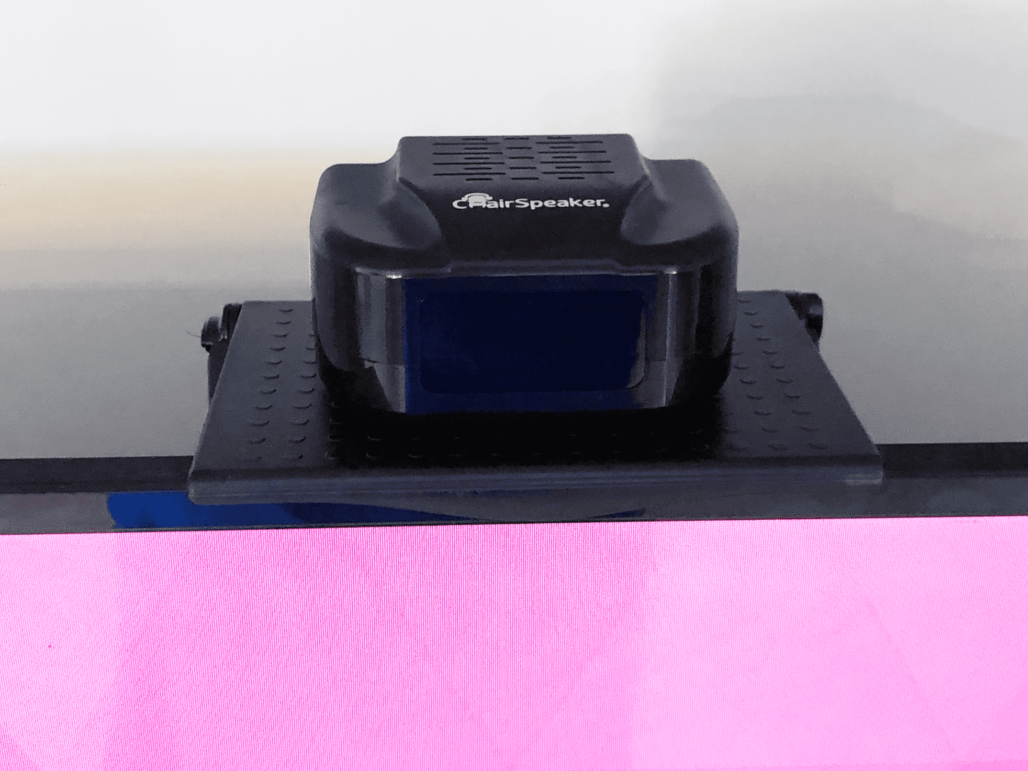 Transmitter Shelf for Flat Screen Small, Black - Kare