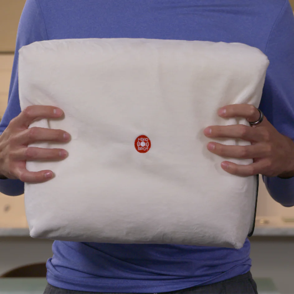 Head Spot's Bluetooth pillow is the first personal entertainment bone conduction pillow.