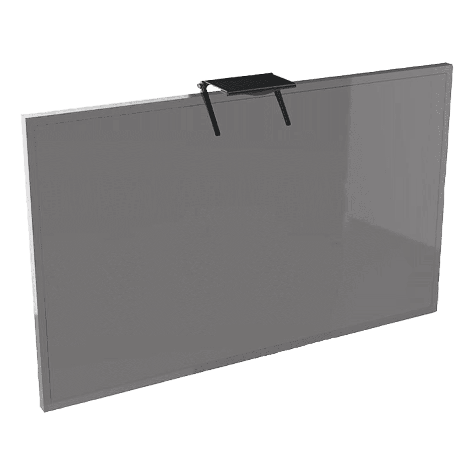 Transmitter Shelf for Flat Screen Small, Black - Kare
